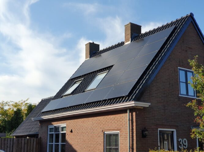 zonnepanelen op woning