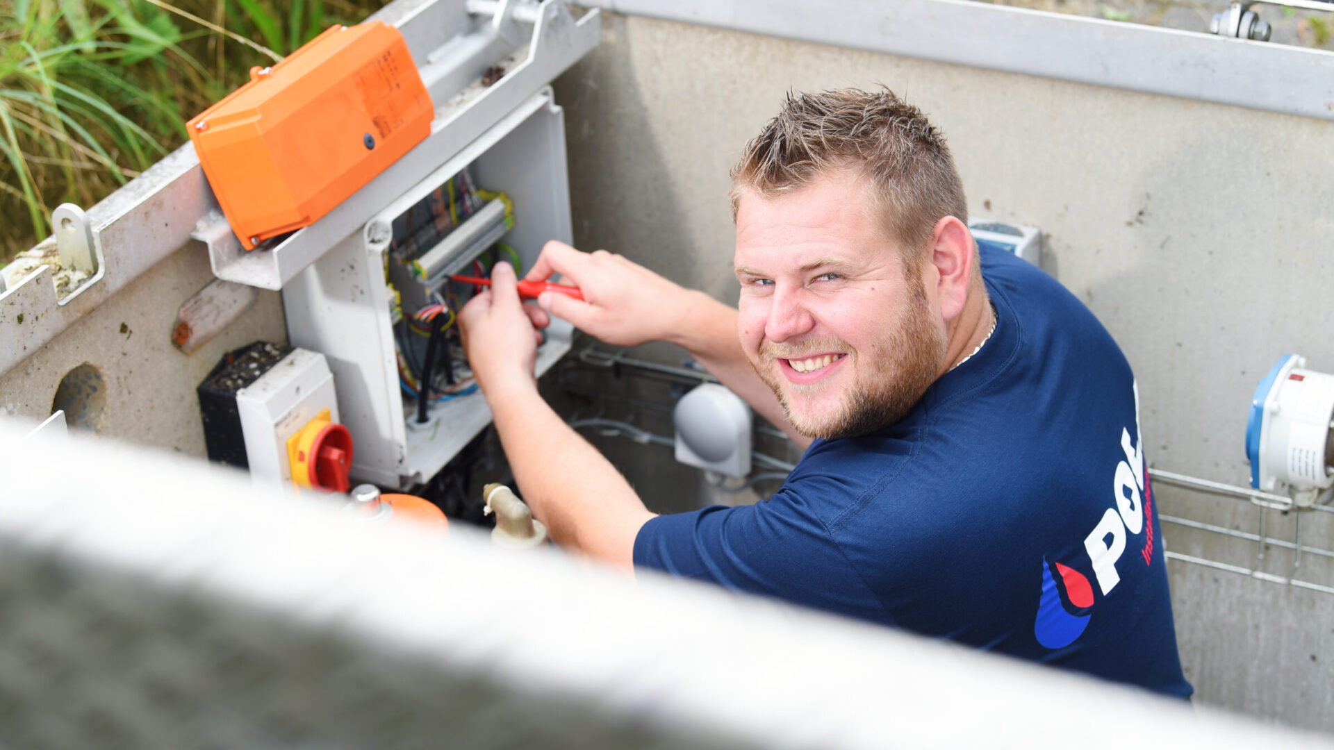 monteur elektrotechniek pola bij groepenkast