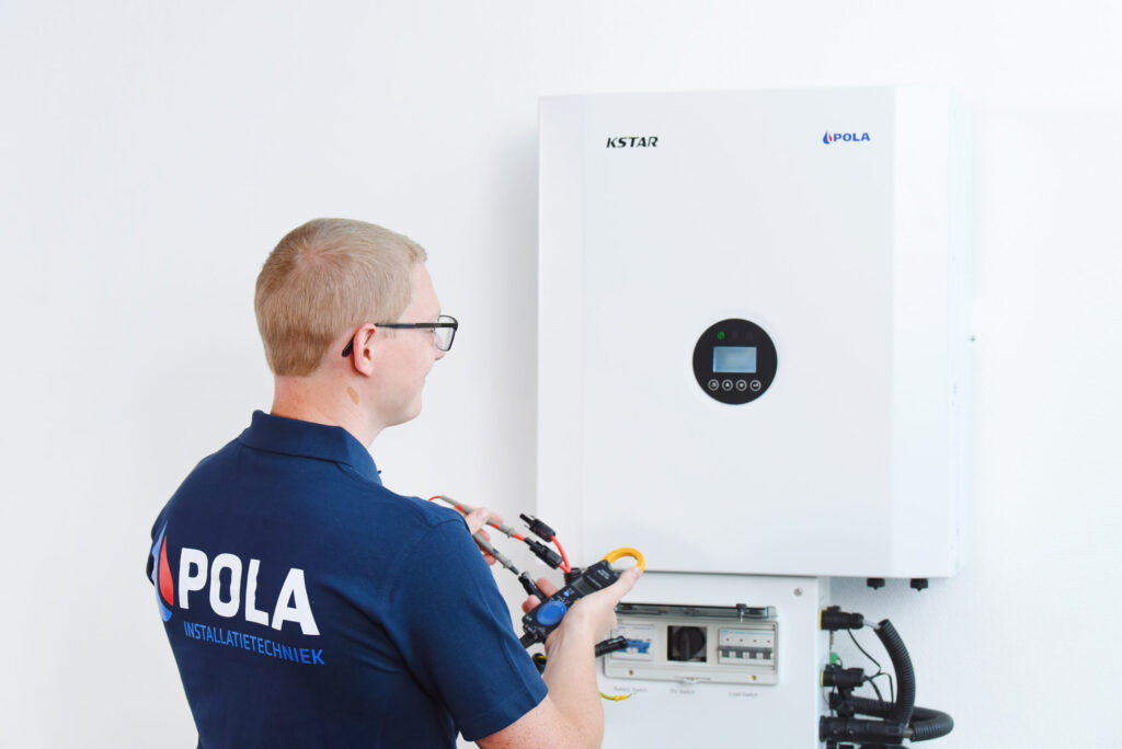 thuisbatterij installatie pola