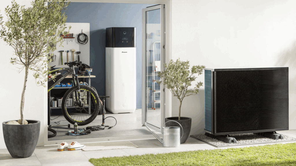 warmtepomp installatie daikin pola