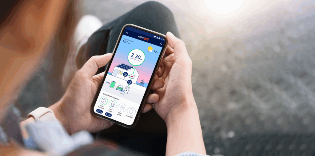 smart phone verduurzaming energie management applicatie